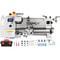 8x14 Small Metal Lathe 650W Variable Speed Milling Machine 502250 RPM For Precision Metal Turning 0