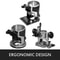 710W Compact Router Trimmer Kit, 1.25HP Variable Speed Wood Router with Fixed/Plunge Base, Max 30,000 RPM for Precision