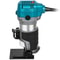 710W Compact Router Trimmer Kit, 1.25HP Variable Speed Wood Router with Fixed/Plunge Base, Max 30,000 RPM for Precision