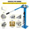 Manual Metal Bender Flat Bar  Square Rod Bending 7 Dies Steel Tube Bender With Floor Stand For Fabr 4