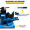 Heavy-Duty UB Universal Metal Bender, Manual Rebar, Angle Iron, Round & Flat Steel Strip Bending Tool, Detachable Lever
