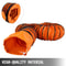 Durable PVC Flexible Duct Hosing Exhaust Fan, Industrial Orange Vent Hose for Ventilation, Fume Extraction, Air Movement