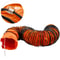 PVC Flexible Ducting Hose for Utility Blower Exhaust Fan, Heavy Duty HVAC Vent Hose for Industrial Ventilation