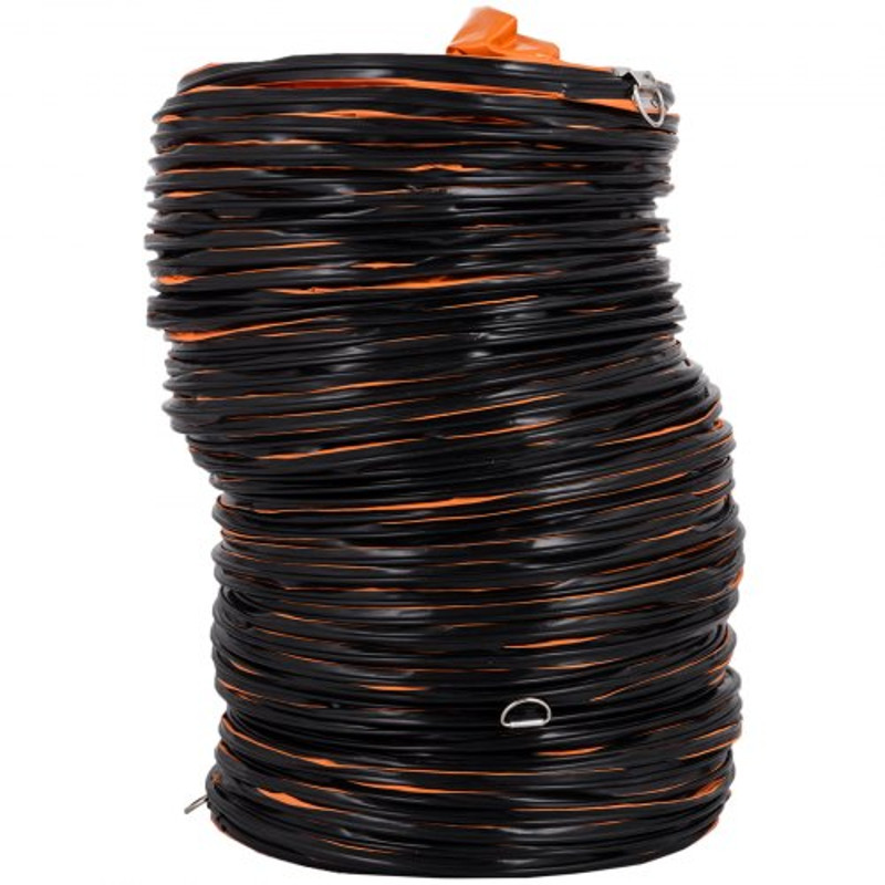 PVC Flexible Ducting Hose, Ventilation Tube for Exhaust Fan & Utility Blower, Flame Retardant Industrial Air Duct Hose