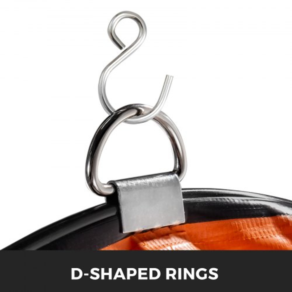 PVC Flexible Ducting Hose for Utility Blower Exhaust Fan, Heavy Duty HVAC Vent Hose for Industrial Ventilation