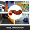 PVC Flexible Ducting Hose for Utility Blower Exhaust Fan, Heavy Duty HVAC Vent Hose for Industrial Ventilation
