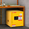 Galvanized Steel Flammable Cabinet, Safety Storage with Adjustable Shelf, Lock for Industrial, Commercial, Home