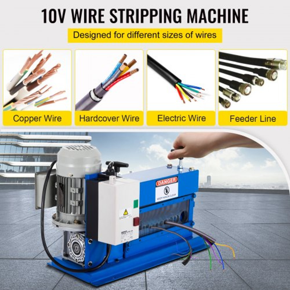 Automatic Wire Stripping Tool, Cable Wire Stripping Machine for Copper Wire Stripper for Scrap Recycling