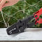Hand Swager Crimper, Swaging Tool Cavity, Long Handle Wire Rope Crimping Tool for Copper & Aluminum Oval Stop Sleeves