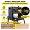 Thickness Planer, Foldable Benchtop Wood Planer with Stand, Dust Exhaust Interface, Double Cutter, High Feed Rate