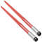 43 Bale Hay Spike Red Coated HighStrength Spear With Hex Nut Sleeve For Quick Attach To Tractors L 9