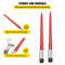 39 HeavyDuty Red Coated Bale Forks 3000LB Capacity Bale Hay Spike With Hex Nut  Sleeve For Tractors 3