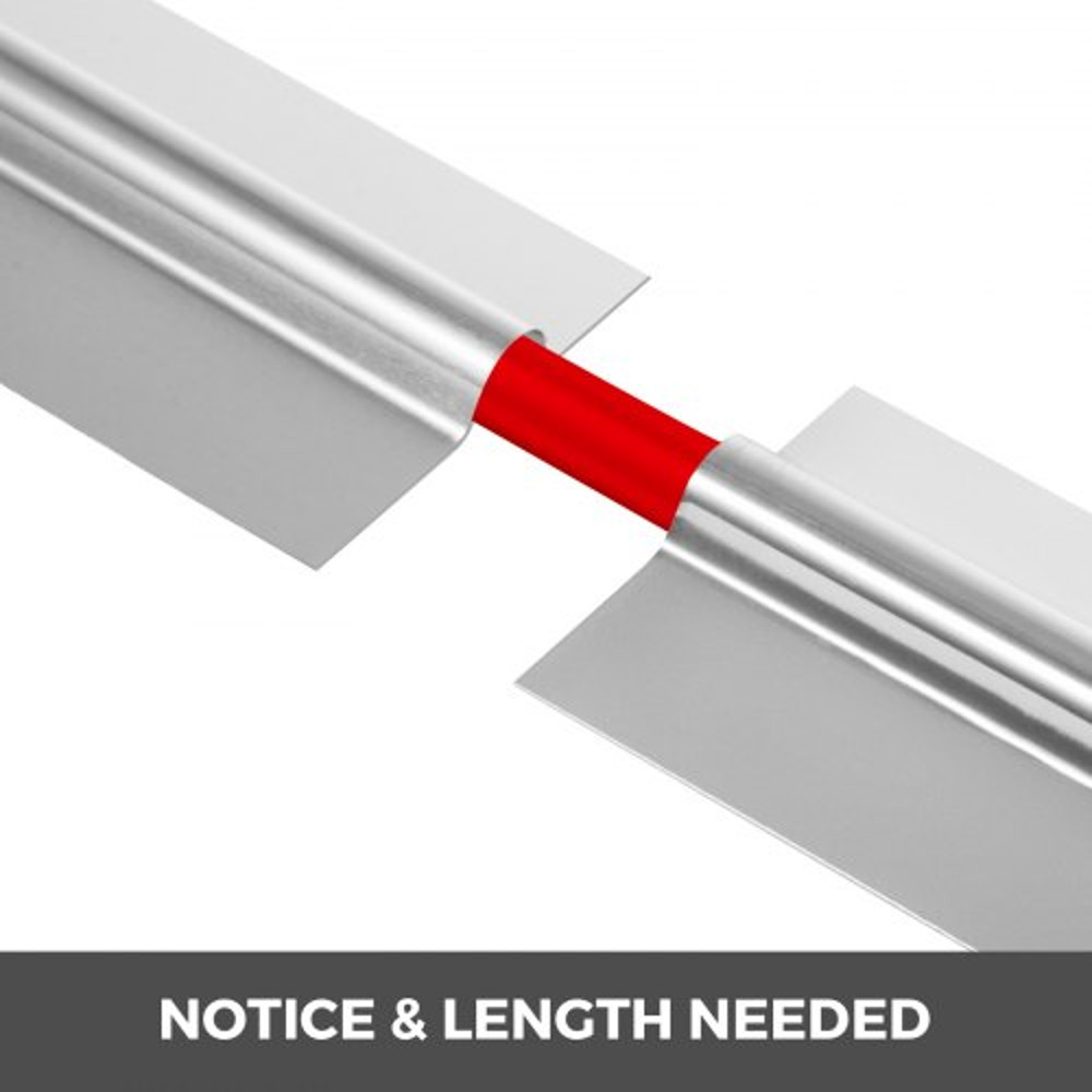 2ft Aluminum PEX Heat Transfer Plates (200 Pcs), 1/2 Inch Radiant Floor Heating Plates for PEX Tubing