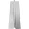 2ft Aluminum PEX Heat Transfer Plates (200 Pcs), 1/2 Inch Radiant Floor Heating Plates for PEX Tubing