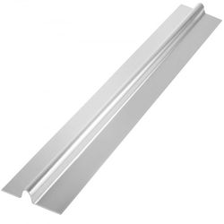 300-pack 4 ft aluminum heat transfer plates, compatible with 1/2 inch pex tubing for radiant floor heating