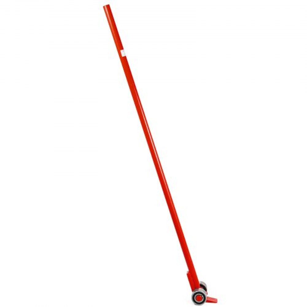 6FT Pry Lever Bar, 6600 lbs Capacity Heavy Duty 3T Prylever Bar with Durable Wheels & Ergonomic Handle