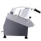 550W Electric Vegetable Slicer, 1600 RPM Stainless Steel Vegetable Processor with 6 Detachable Blades