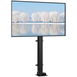 motorized tv lift, 35" stroke length, fits 32-65" tvs, height adjustable 28.7-64.2", 154 lbs capacity