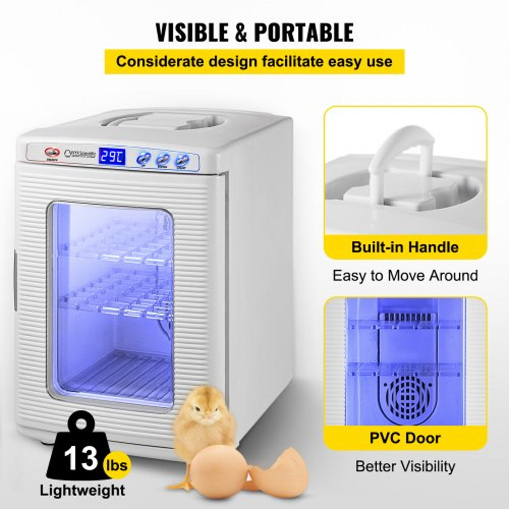 25L Scientific Lab Incubator Digital Cooling  Heating 542C Reptile Egg Incubator For Poultry  Repti 5