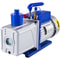 12CFM 1HP Vane Vacuum Pump DualStage HVAC Rotary Pump For Auto AC Repair Refrigerant Evacuation 1
