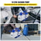 12CFM 1HP Vane Vacuum Pump DualStage HVAC Rotary Pump For Auto AC Repair Refrigerant Evacuation 2