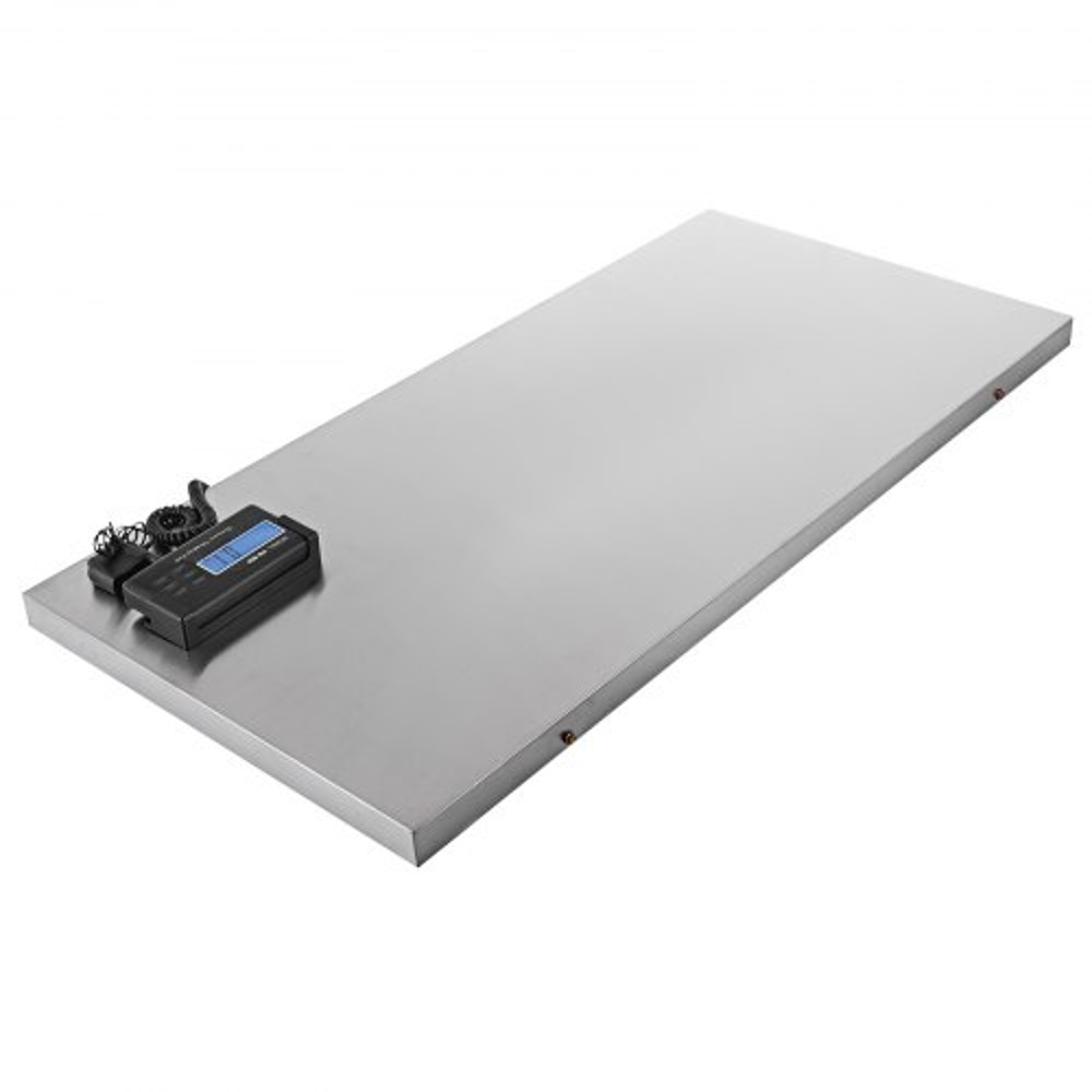 Large Pet Vet Scale 1100LB Digital Livestock Scale With Stainless Steel Platform For Dogs Hogs Shee 10