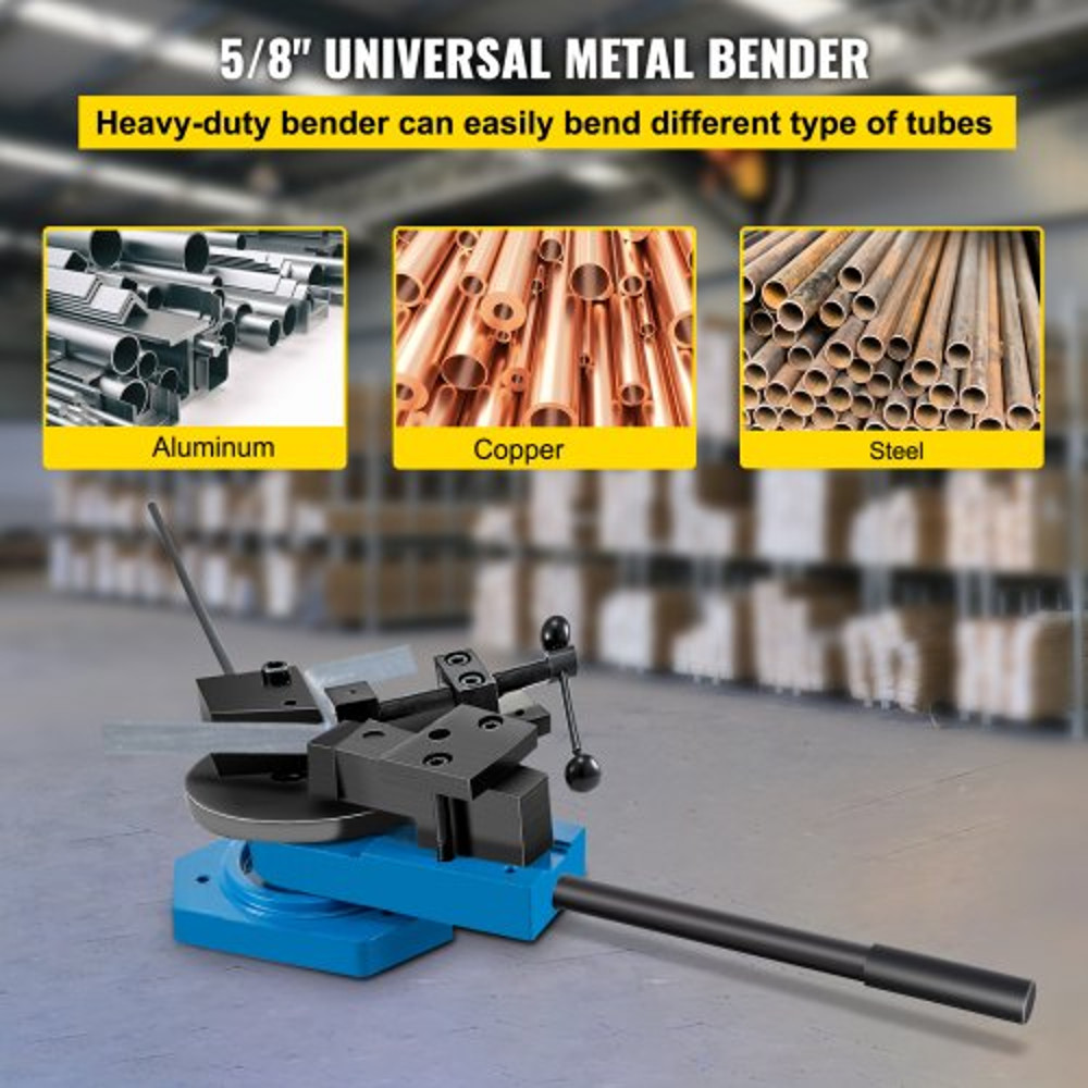 Universal Metal Scroll Bender, High-Hardened Steel Rod Bender for Scroll, Radius & Angle Bending, Works on Steel, Brass