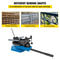 Universal Metal Scroll Bender, High-Hardened Steel Rod Bender for Scroll, Radius & Angle Bending, Works on Steel, Brass