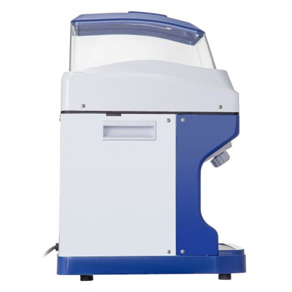Commercial Ice Shaver Crusher LBS Hopper, Tabletop Electric Snow Cone Maker, 320 RPM for Parties, Events & Snack Bars