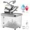 Commercial Ice Crusher, ETL Approved 300W Electric Snow Cone Machine with Dual Blades, Stainless Steel Shaved Ice Maker