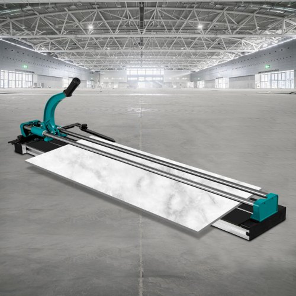 Heavy-Duty Manual Tile Cutter for Porcelain & Ceramic Tiles, Precise Tile Cutting Tool w/ Infrared Laser