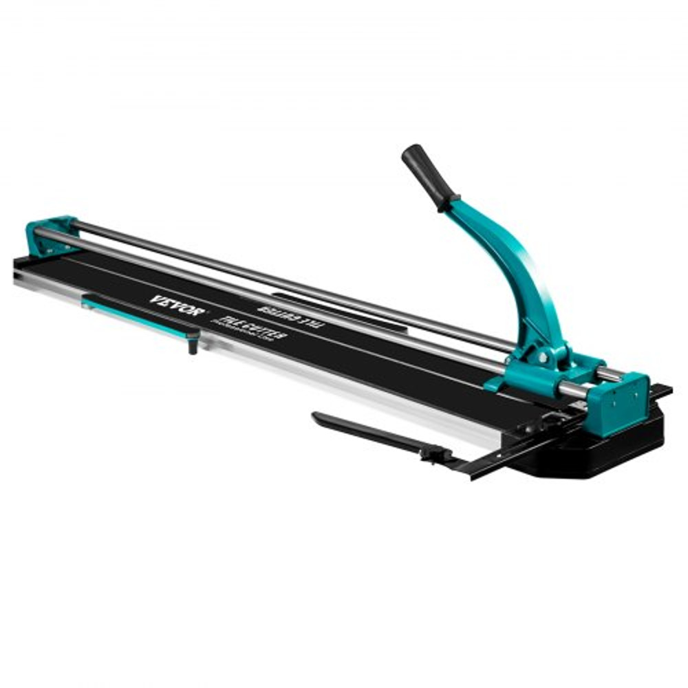 Heavy-Duty Manual Tile Cutter for Porcelain & Ceramic Tiles, Precise Tile Cutting Tool w/ Infrared Laser