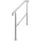 Stainless Steel Transitional Handrail Adjustable For 23 Steps 441lb Capacity IndoorOutdoor Step Rai 8