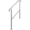 Stainless Steel Transitional Handrail Adjustable For 23 Steps 441lb Capacity IndoorOutdoor Step Rai 8