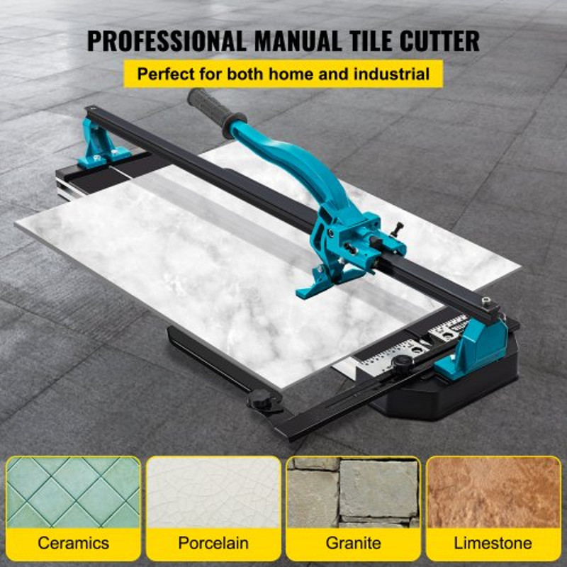 40 Inch Manual Tile Cutter Single Rail With Double Brackets Precise Laser For Precision Cutting 2