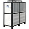 Air-Cooled Water Chiller w/ Micro-Computer Control, Industrial Capacity 15HP Chiller Machine w/ Finned Condenser