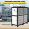 Air-Cooled Water Chiller w/ Micro-Computer Control, Industrial Capacity 15HP Chiller Machine w/ Finned Condenser