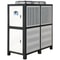 Air-Cooled Water Chiller w/ Micro-Computer Control, Industrial Capacity 15HP Chiller Machine w/ Finned Condenser