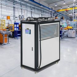 industrial water chiller, 5hp air-cooled, smart lcd display, 12,900 kcal/hr cooling capacity, ideal for labs