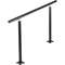 4 FT Handrails For 14 Steps Adjustable Angle Black Aluminum Stair Hand Rail For The Elderly  Outdoo 7