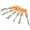 12Piece Wood Lathe Chisel Set 334Inch HSS Blades For Wood Carving Root Carving Furniture Making 10