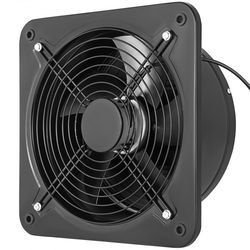 wall mounted exhaust fan blower, heavy-duty ventilation extractor for kitchen, bathroom, toilet, garage & commercial