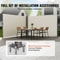 63x236 Inch Retractable Side Awning Beige UV30 Privacy Screen With Aluminum Frame Patio Wind Sun 4
