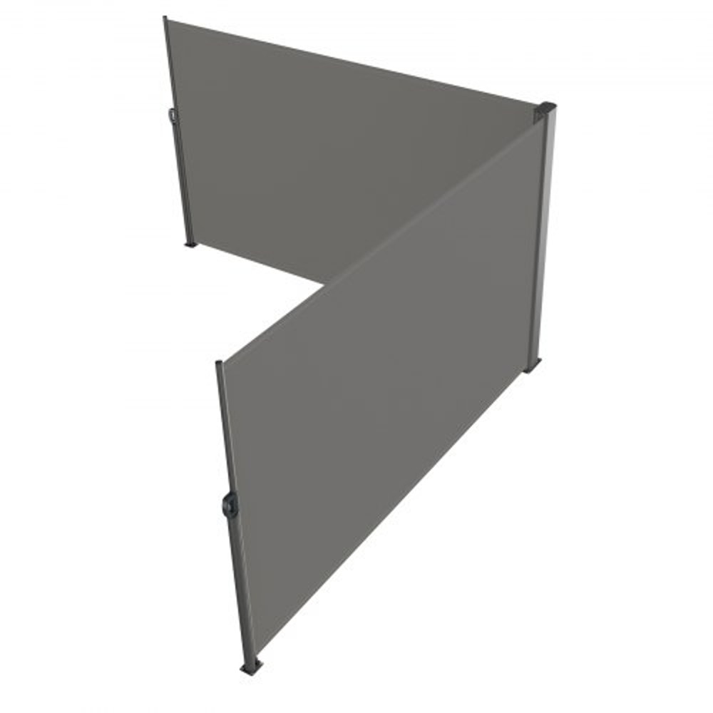 71x236 Retractable Side Awning Full Aluminum RustProof Patio Sunshine Screen Outdoor Privacy Divide 10