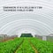 Greenhouse Polyethylene Film, Clear UV Resistant Plastic Film for Warmth Retention, Plant Growth, and Heavy-Duty Outdoor