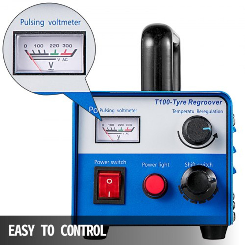 Truck Tire Grooving Iron for Trailer Tires, Durable Rubber Grooving Blades Groover Machine for Racing, Trucks