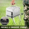 Portable Wood Stove for Camping, 95.7-Inch Stainless Steel Tent Stove with Folding Pipe