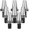 CAT40 ER16 Collet Chuck Set (8Pcs, 70mm), High-Speed CNC Tool Holder for Milling, Lathe & Engraving Machines