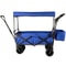 Extra Large Collapsible Garden Cart With Removable Canopy HeavyDuty Folding Wagon With 360 Wheels 8