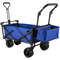 Extra Large Collapsible Garden Cart With Removable Canopy HeavyDuty Folding Wagon With 360 Wheels 7